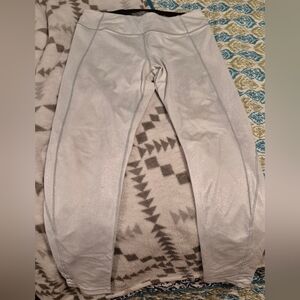 Victoria's Secret White Shimmer Leggings